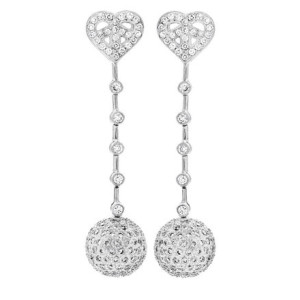 Heart-and-Disco-Ball-Dangle-Earrings