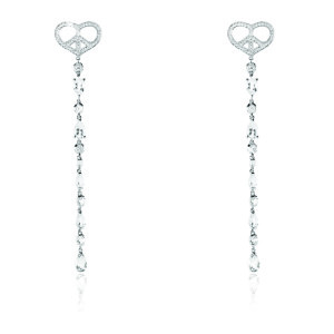 SMALLHEART7DIAMONDWHITETOPAZDROPEARRING