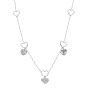 Sterling Silver4HeartNecklace-new